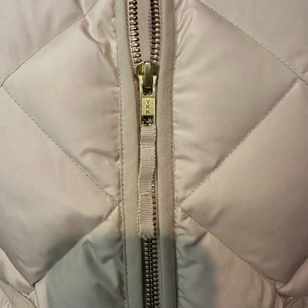 J. Crew Beige Quilted Vest